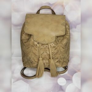 🌴 Faux leather backpack purse